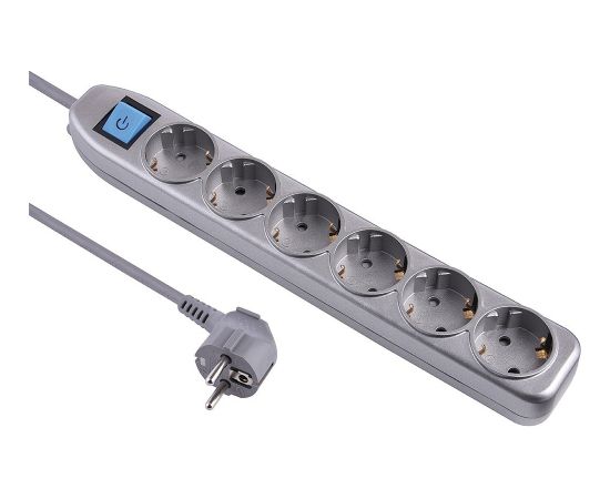 Electraline 62066 Удлинитель 6P 1.5M Strāvas pagarinātāji