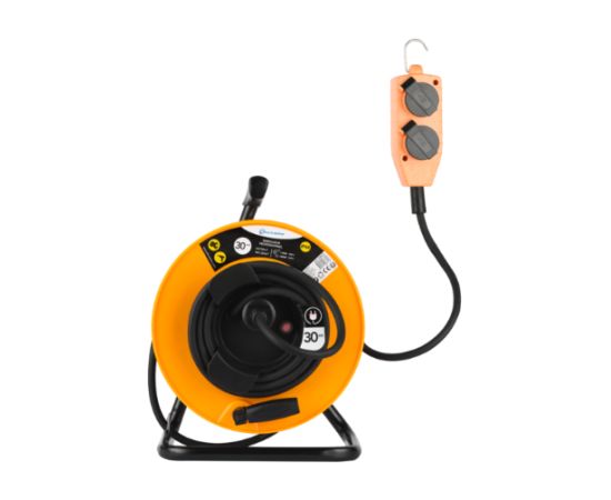 Electraline 49211 Spole Pagarinātājs 25m Strāvas pagarinātāji