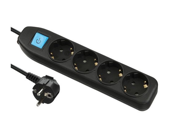Electraline 62041 Pagarinātājs 4 Ligzdas 3m