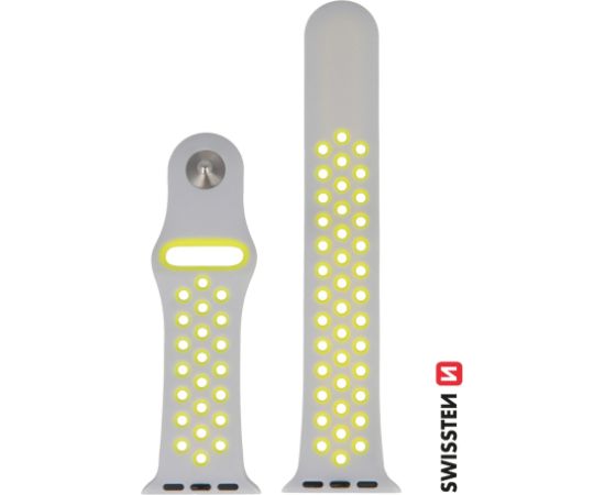 Swissten Sport Силиконовый Pемешок для Apple Watch 42 / 44 / 45 / 49 mm