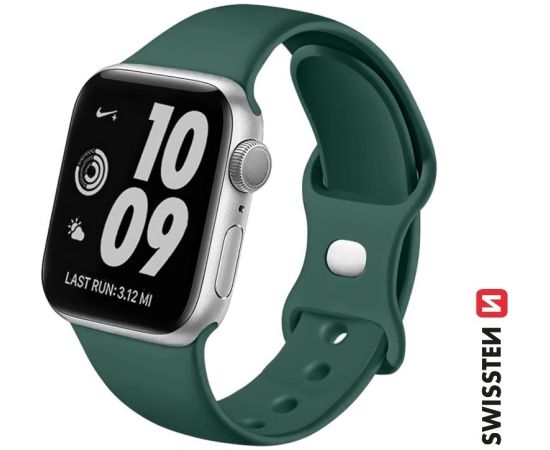 Swissten Силиконовый Pемешок для Apple Watch 38 / 40 mm