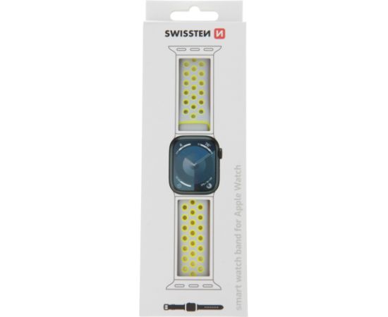 Swissten Sport Силиконовый Pемешок для Apple Watch 38 / 40 mm
