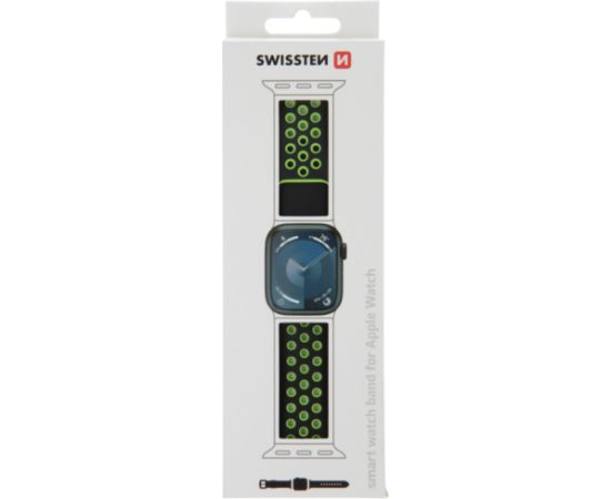 Swissten Sport Силиконовый Pемешок для Apple Watch 38 / 40 mm