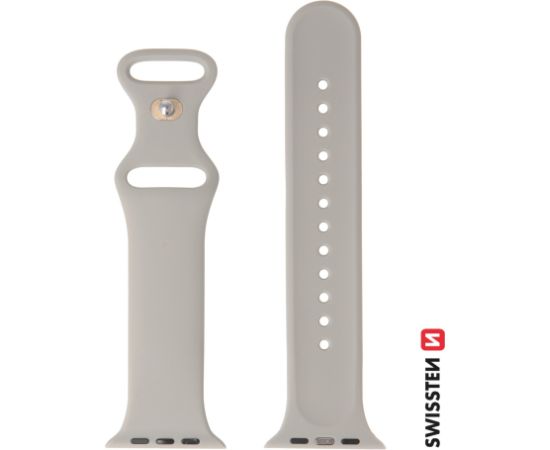 Swissten Силиконовый Pемешок для Apple Watch 38 / 40 mm
