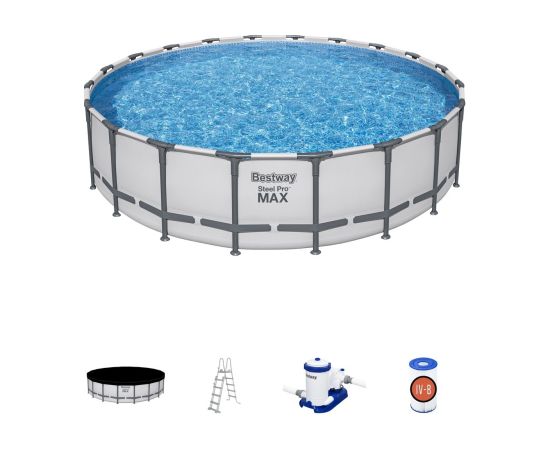 Bestway Steel Pro 561FM Karkasa Baseins 610 x 132cm