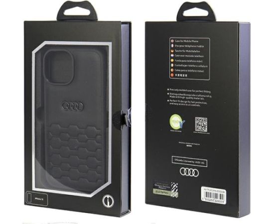 Audi GT Synthetic Leather Back Case Защитный Чехол для Apple iPhone 15