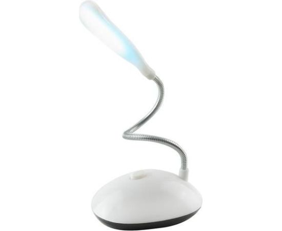 RoGer Mini LED Galda Lampa Salokāma Balta