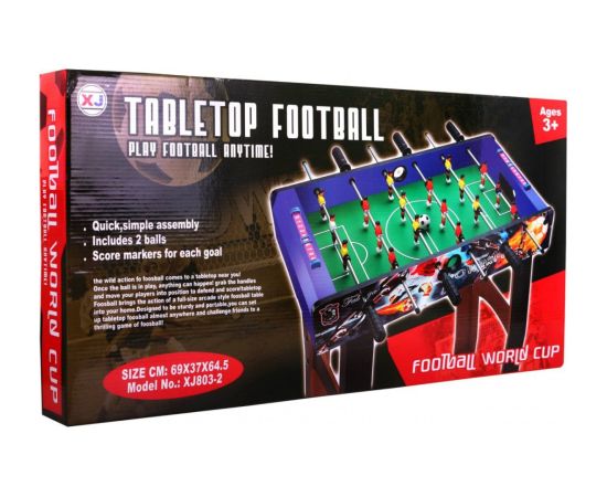 RoGer Saliekamais futbola galds 69 см х 37 см х 65,5