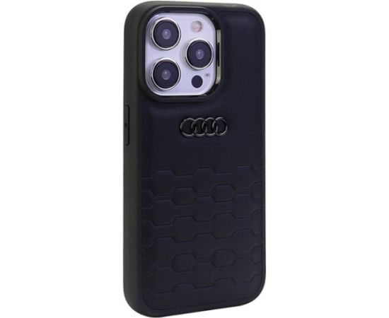 Audi GT Synthetic Leather Back Case Защитный Чехол для Apple iPhone 15 Pro Max