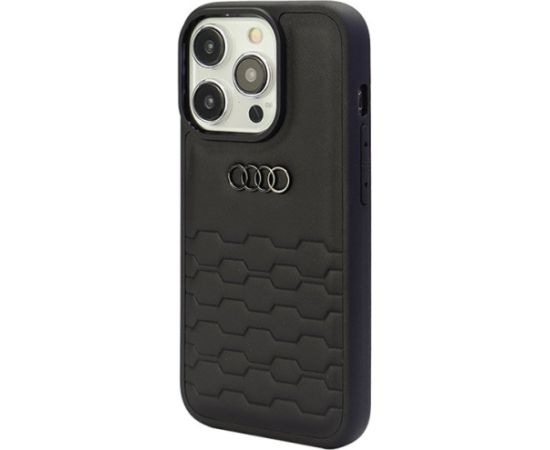 Audi GT Synthetic Leather Back Case Защитный Чехол для Apple iPhone 15 Pro Max
