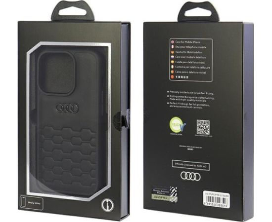 Audi GT Synthetic Leather Back Case Защитный Чехол для Apple iPhone 15 Pro