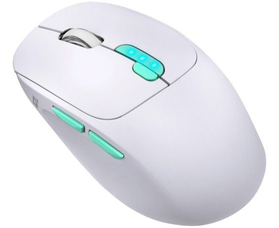 MOUSE DEFENDER NITTA MM-307 RF+BT OPTIC 1600dpi 6P WHITE