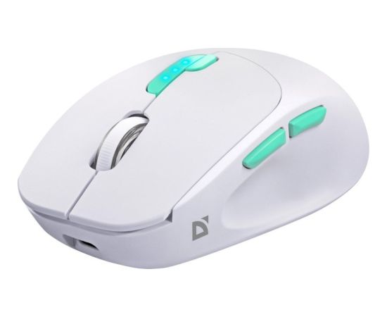 MOUSE DEFENDER NITTA MM-307 RF+BT OPTIC 1600dpi 6P WHITE