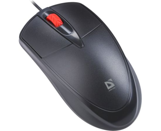 MOUSE DEFENDER ICON MB-057 OPTICAL 1000dpi 3P BLACK SILENT CLICK