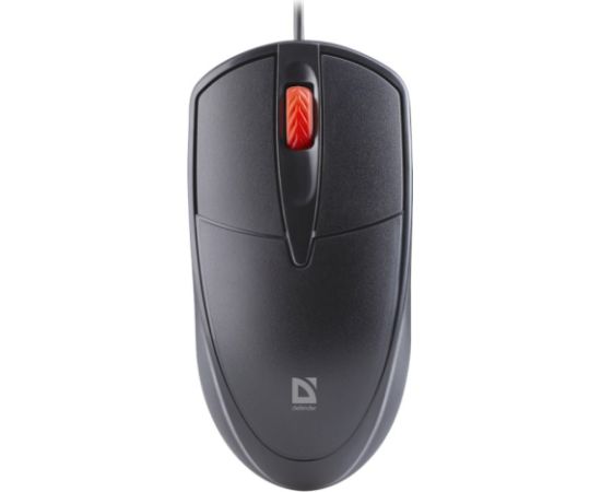 MOUSE DEFENDER ICON MB-057 OPTICAL 1000dpi 3P BLACK SILENT CLICK