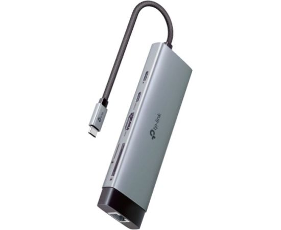 Hub TP-LINK UH9120C 3xUSB-A 3.0, 1xUSB-C 3.0, 1xUSB-C PD, HDMI 4K, RJ45 GE, SD, microSD