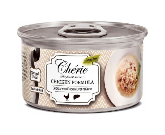CHERIE Everyday Menu Mix of Chunks in Gravy - Wet Cat Food - 24x80g