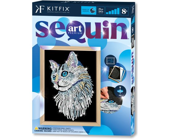 KITFIX Набор для рукоделия Белая кошка