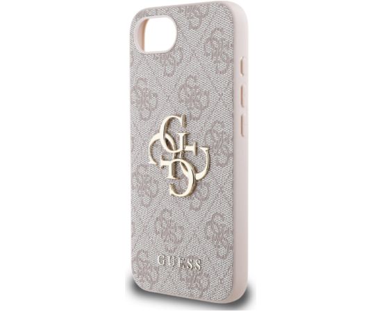 Guess PU 4G Metal Logo Case Aizsargapvalks priekš Apple iPhone 16e