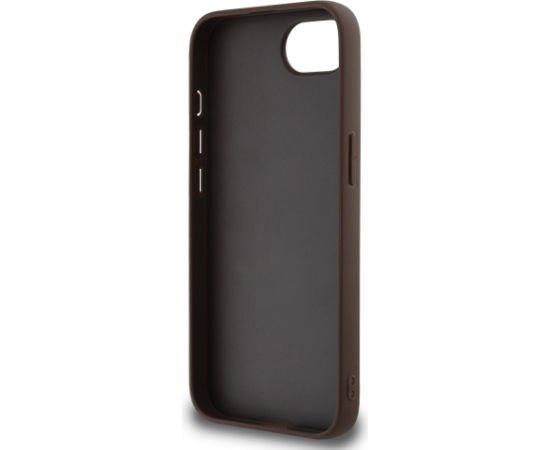 Guess PU 4G Metal Logo Case Aizsargapvalks priekš Apple iPhone 16e