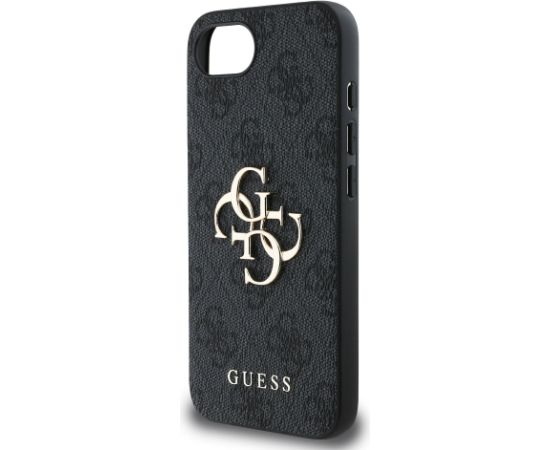 Guess PU 4G Metal Logo Case Aizsargapvalks priekš Apple iPhone 16e