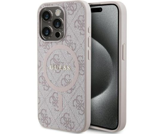 Guess GUHMP15XG4GFRP Aizmugurējais Apvalks Priekš Apple iPhone 15 Pro Max