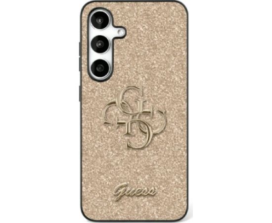 Guess Fixed Glitter Big 4G Metal Logo Чехол для Samsung Galaxy S25 Ultra