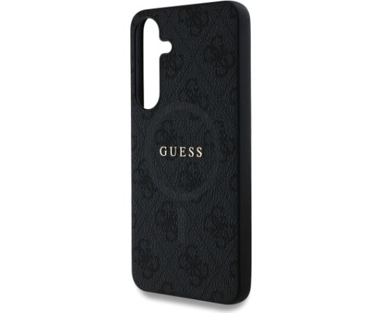 Guess PU Leather 4G Colored Ring MagSafe Чехол для Samsung Galaxy S25 Plus