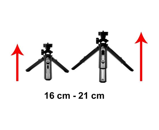 Fusion A01 universāls turētājs + lampa blogeriem un strīmeriem