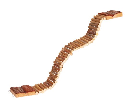 Aksesuārs grauzēju būrim : Trixie Natural Living ladder, 7×55 cm.