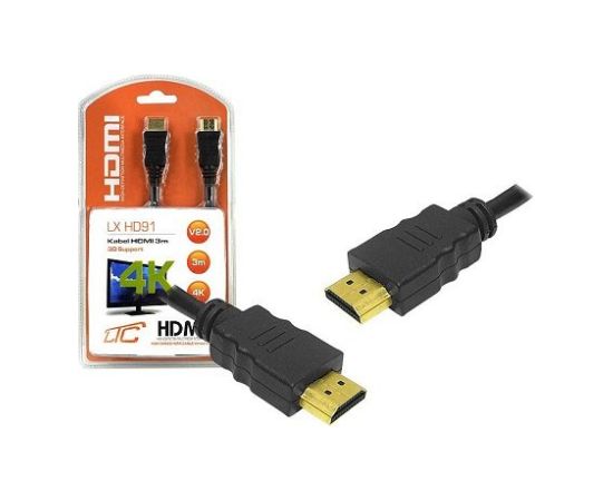 LTC LXHD91 HDMI-HDMI Кабель 3m /  4K  / v2.0