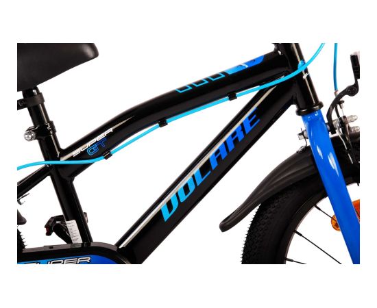 Volare Bērnu velosipēds 16 collas Super GT (2 rokas bremzes, uz 85% salikts) (4-6 gadiem) VOL21781 Trīsriteņi un skrejmašīna