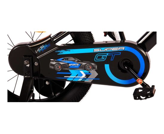 Volare Bērnu velosipēds 16 collas Super GT (2 rokas bremzes, uz 85% salikts) (4-6 gadiem) VOL21781 Trīsriteņi un skrejmašīna