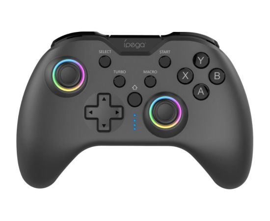 iPega PG-9111C Bluetooth RGB Universāls Bezvadu Spēļu Kontrolieris priekš Android / iO / PS3 / PS4 / PC / N-Switch ar Turētāju Viedtālrunim