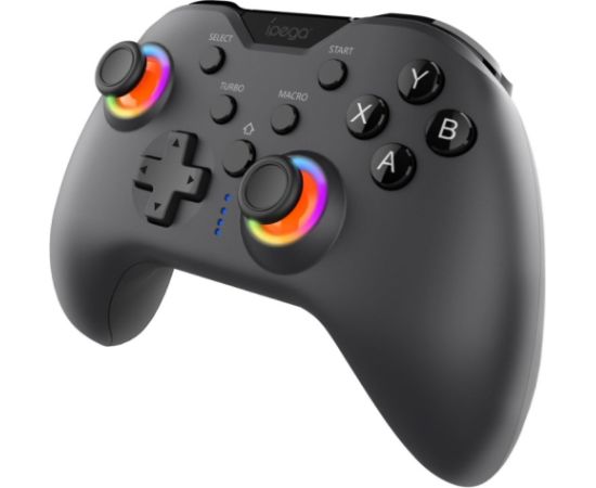 iPega PG-9111C Bluetooth RGB Universāls Bezvadu Spēļu Kontrolieris priekš Android / iO / PS3 / PS4 / PC / N-Switch ar Turētāju Viedtālrunim
