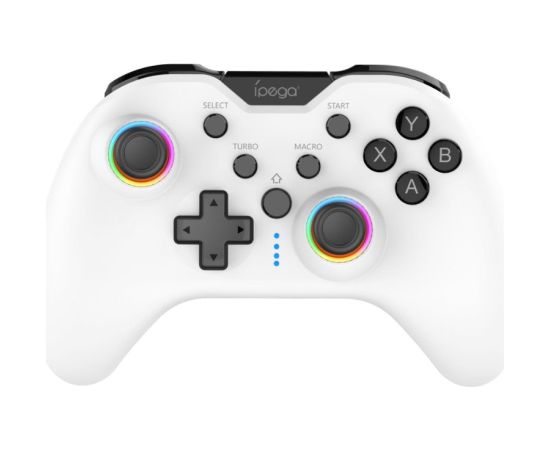 iPega PG-9111B Bluetooth RGB Universāls Bezvadu Spēļu Kontrolieris priekš Android / iO / PS3 / PS4 / PC / N-Switch ar Turētāju Viedtālrunim