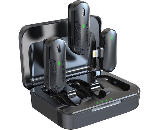 Devia Kintone 2in1 Lightning Bezvadu mikrofons viedtālrunim