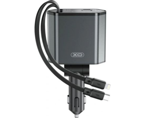 XO CC62 USB-USB-C Auto Lādētājs 104W