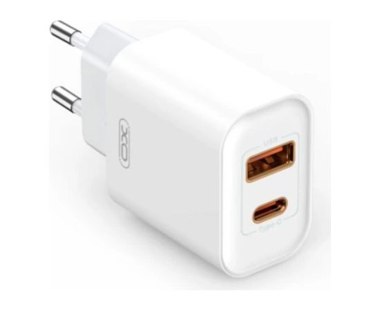 XO CE12 USB - USB-C Tīkla Lādētājs 20W