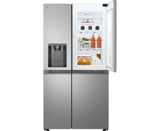 LG InstaView GSJC41PYPE side-by-side refrigerator Freestanding 641 L E Silver