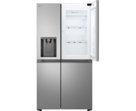 LG InstaView GSJC41PYPE side-by-side refrigerator Freestanding 641 L E Silver