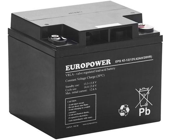 Europower Akumulators AGM  EPS 12V 42Ah