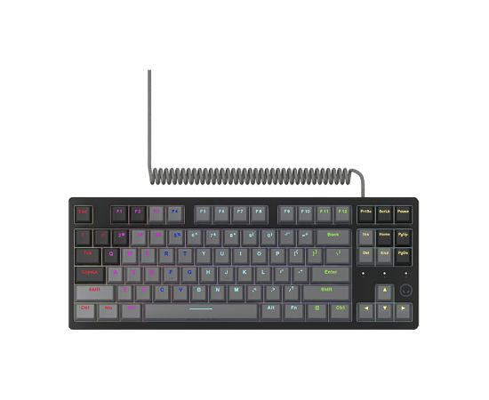 LORGAR Azar 514TKL, Wired RGB mechanical gaming keyboard, black, EN layout