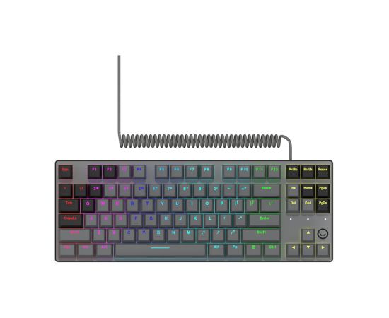 LORGAR Azar 514TKL, Wired RGB mechanical gaming keyboard, black, EN layout