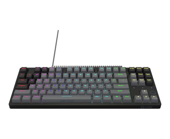 LORGAR Azar 514TKL, Wired RGB mechanical gaming keyboard, black, EN layout