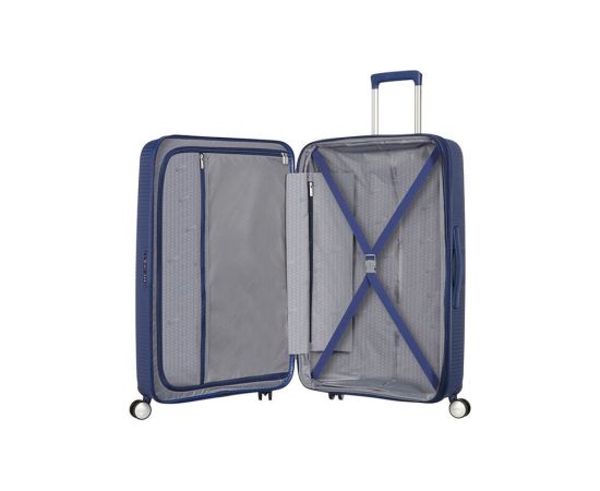 Soundbox walizka średnia American Tourister - midnight navy