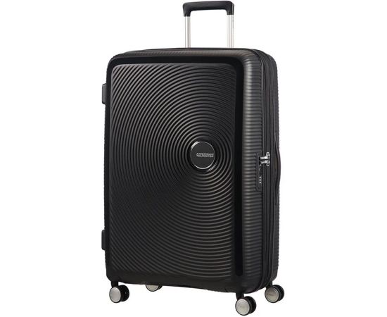 Liels čemodāns Soundbox American Tourister - bass black