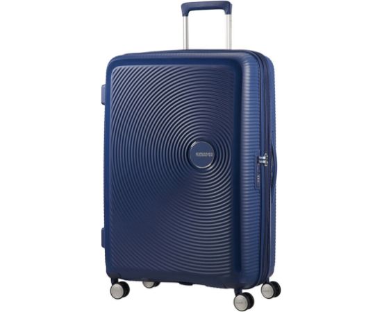 Lieks čemodāns Soundbox American Tourister - midnight navy