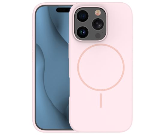 Fusion silikona Thin Magsafe apvalks iPhone 16 Pro Max rozā