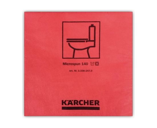 Karcher Microspun red (10pc/pkg) 37,5 × 38 cm, Kärcher